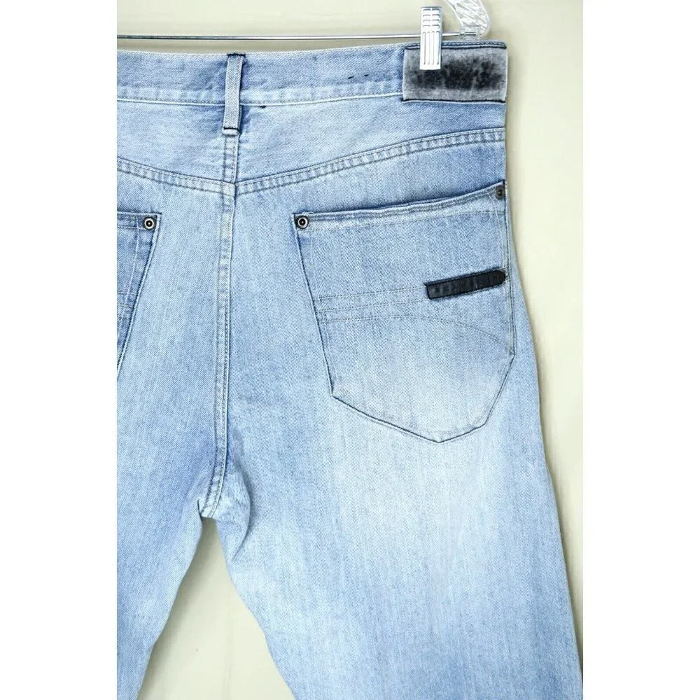 Sean John Jeans Light Wash Hamilton Classic Relaxed Fit Denim Men's 39x29 Y2K